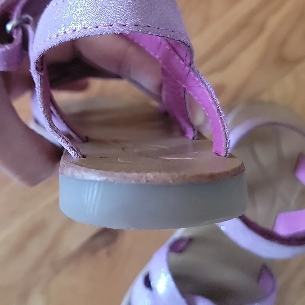 Joules Glitter Sparkle Shimmer Pink Sandals